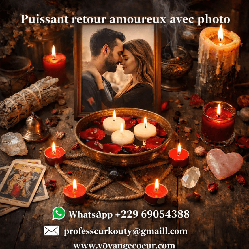 Rituel de retour amoureux avec photo